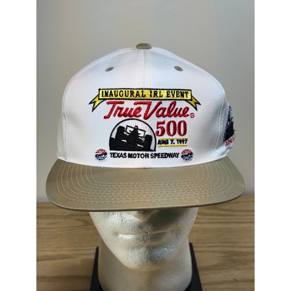 Vintage 1997 True Value 500 Inaugural IRL Indy Car Racing Texas Snapback Hat